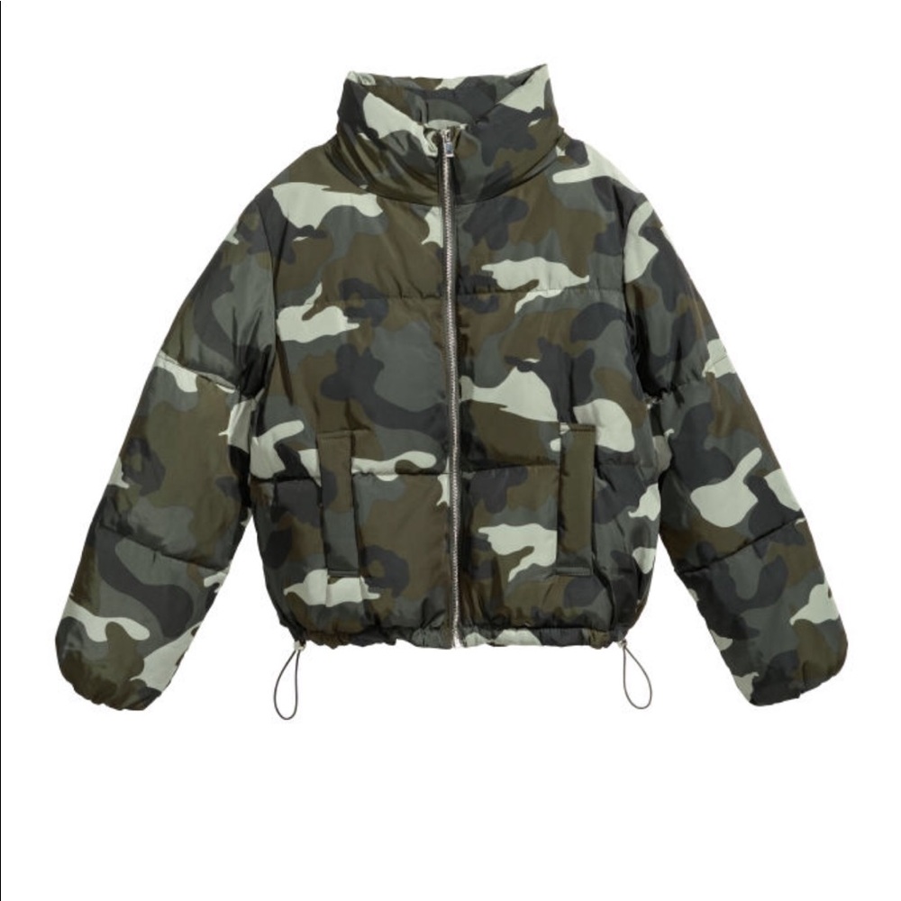 Army Puffer Jacket